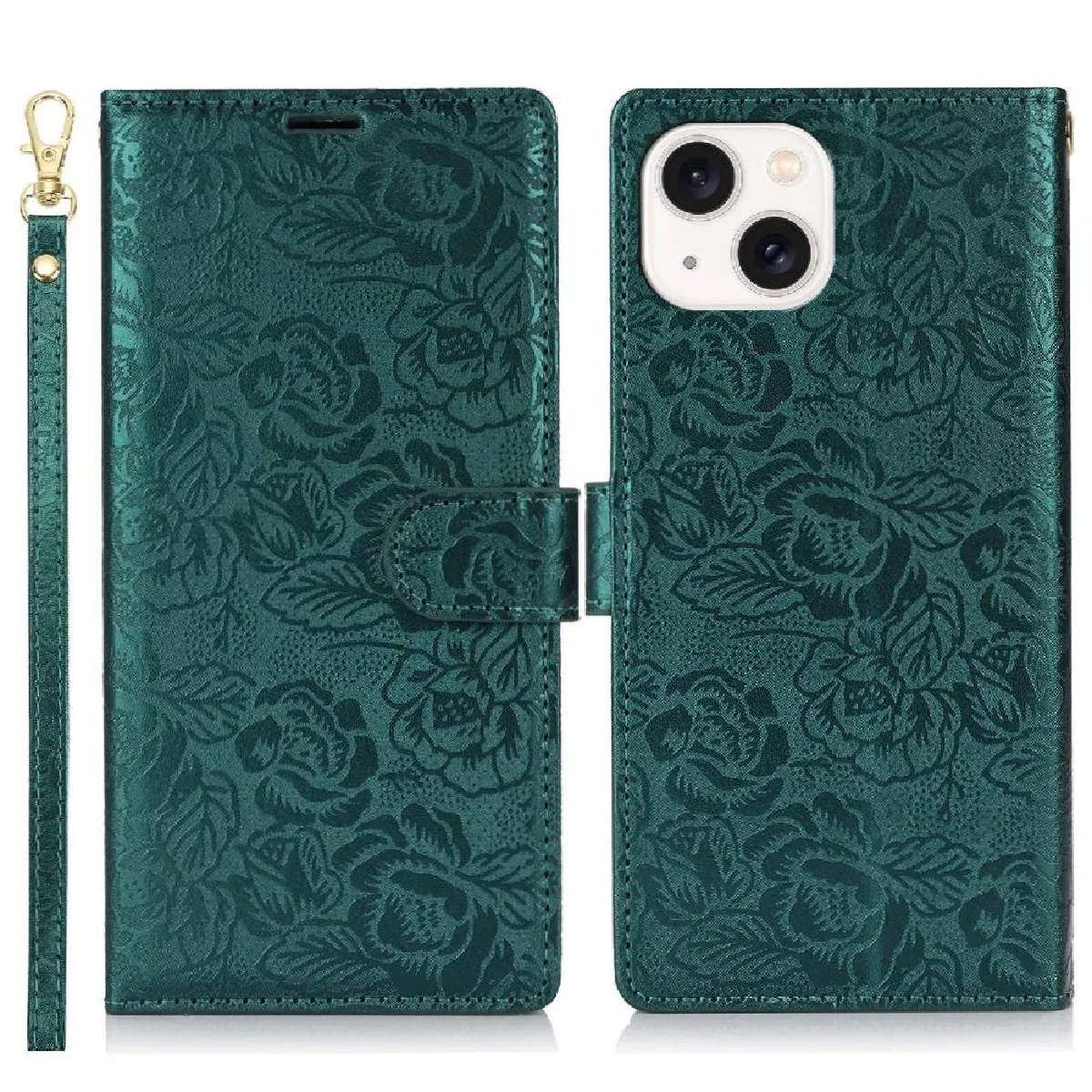 Générique Vert Foxdock Iphone 13 Mini Étui