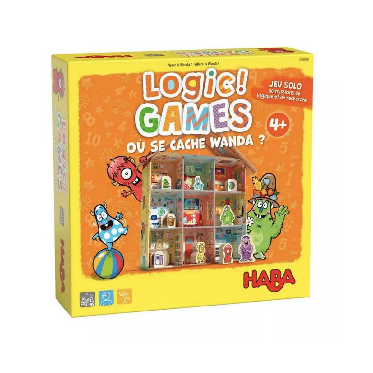 HABA  Logic! Games O&ugrave; se cache Wanda