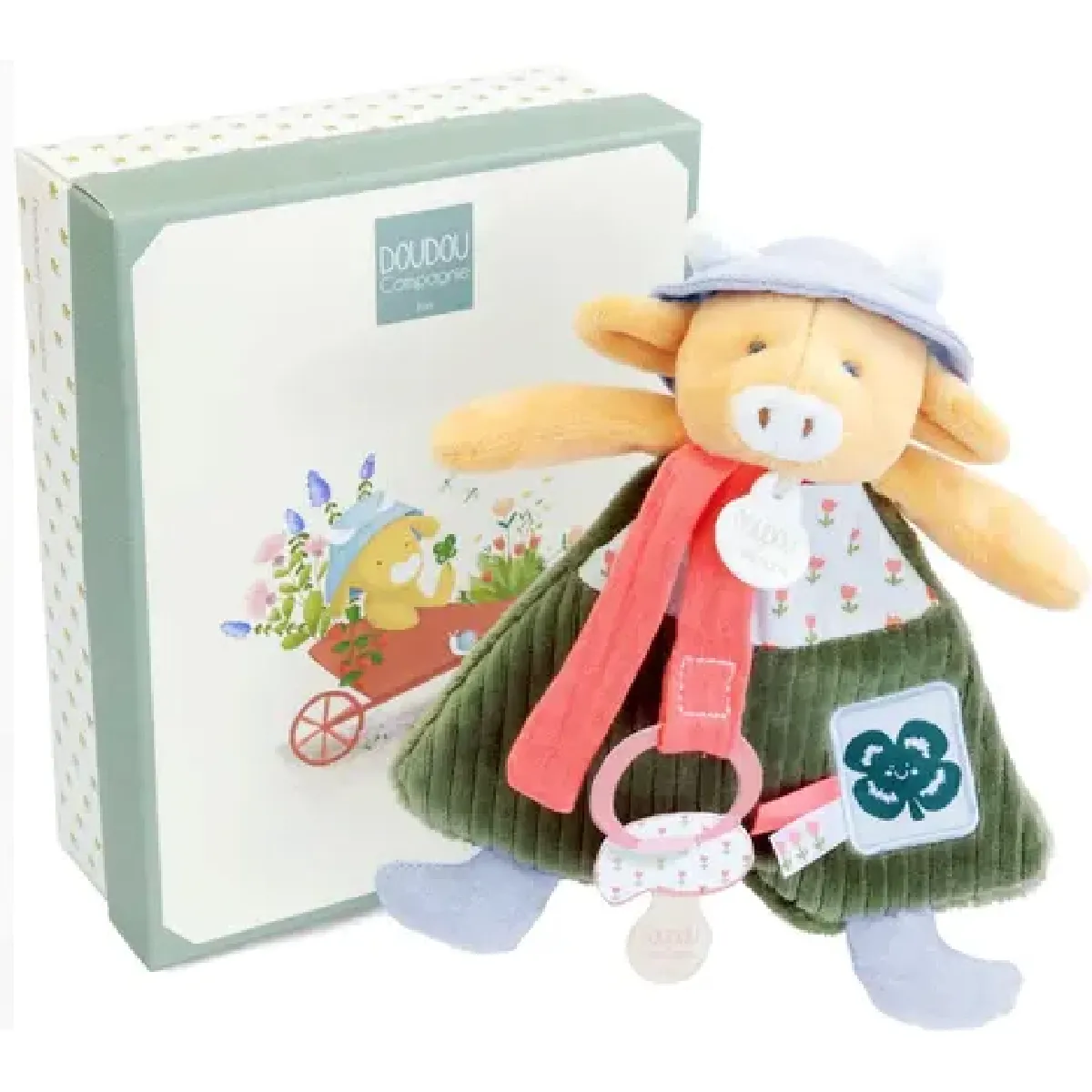Doudou Et Compagnie Aneth La Vache - Doudou Attache-Sucette - Image 3