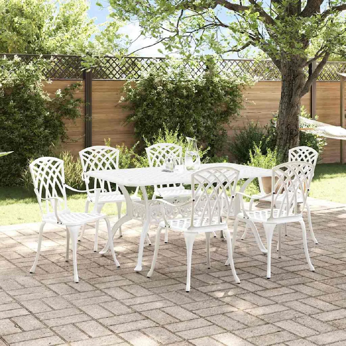 vidaXL Ensemble de 4 chaises de jardin - vue 2