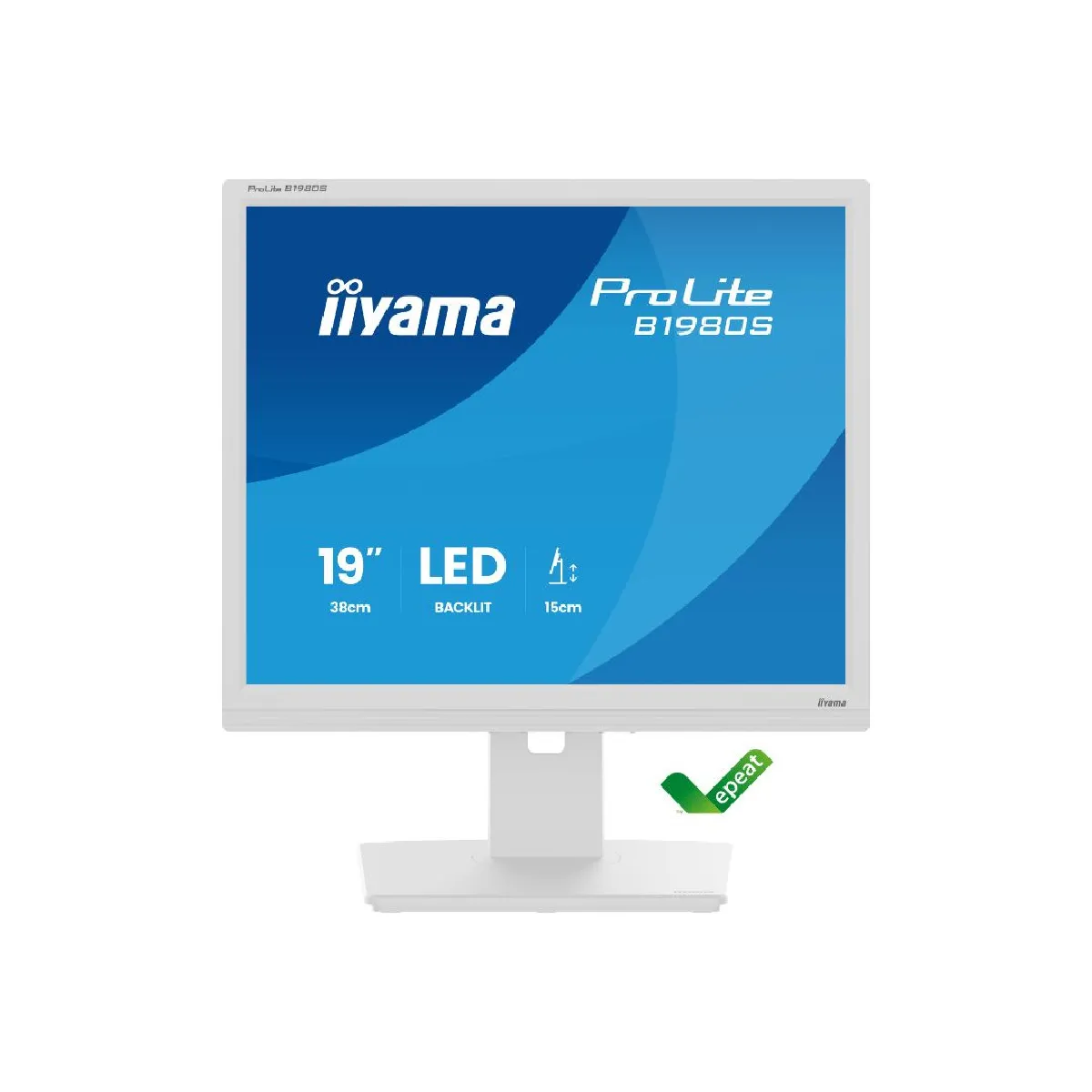Iiyama Blanc Prolite B1980s-W1 Écran Plat De Pc 48,3 Cm (19 ) 1280 X 1024 Pixels Svga Led - Neuf - Image 6