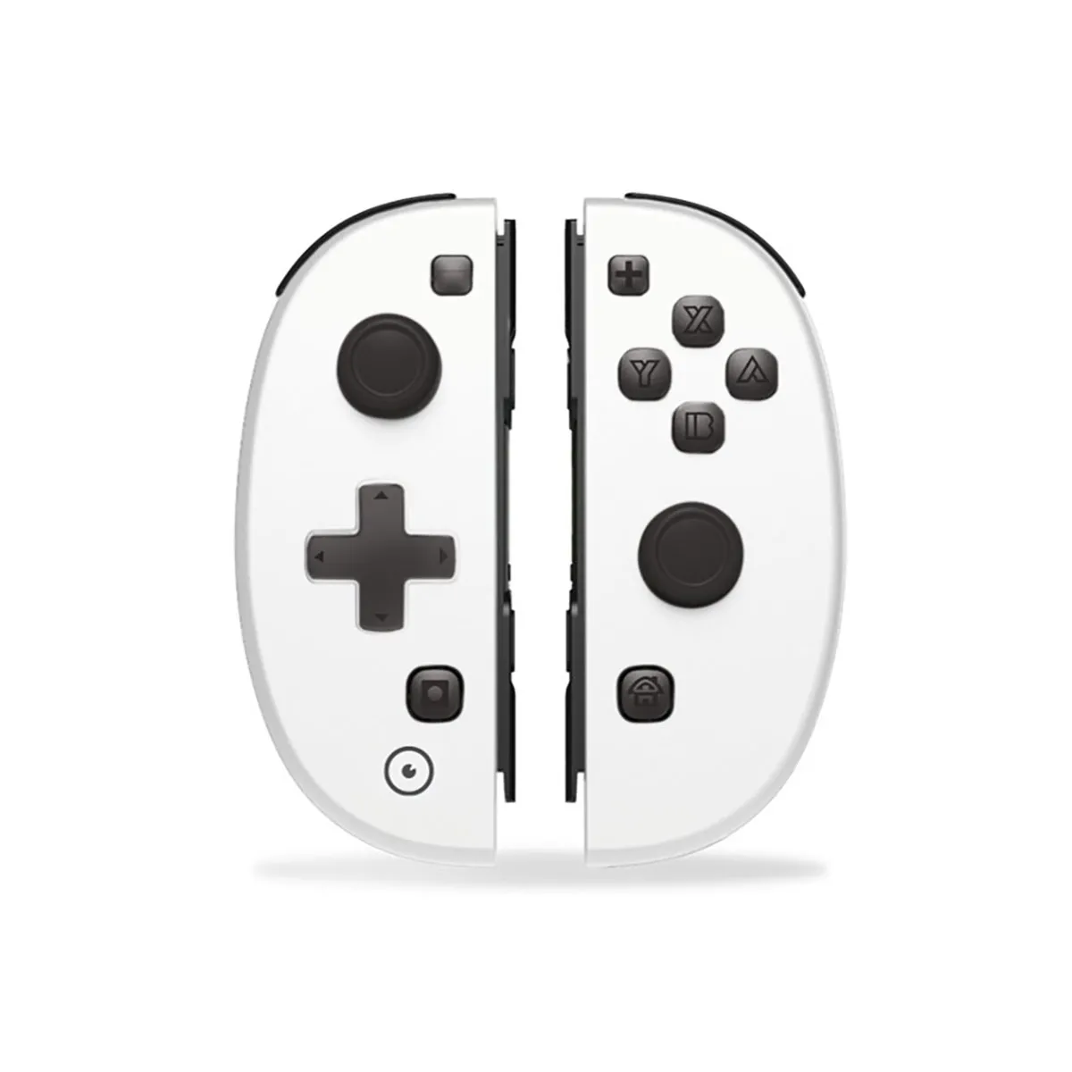 MUVIT Gaming Manette Dual sans Fil - Blanche - Switch & OLED