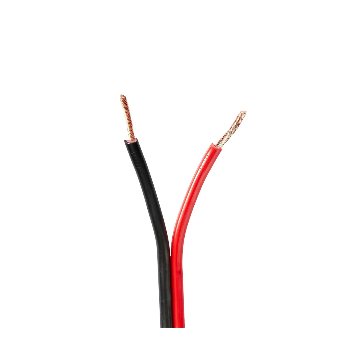 Nedis Noir/Rouge Câble Haut-Parleur 100 M - 1.50 Mm²