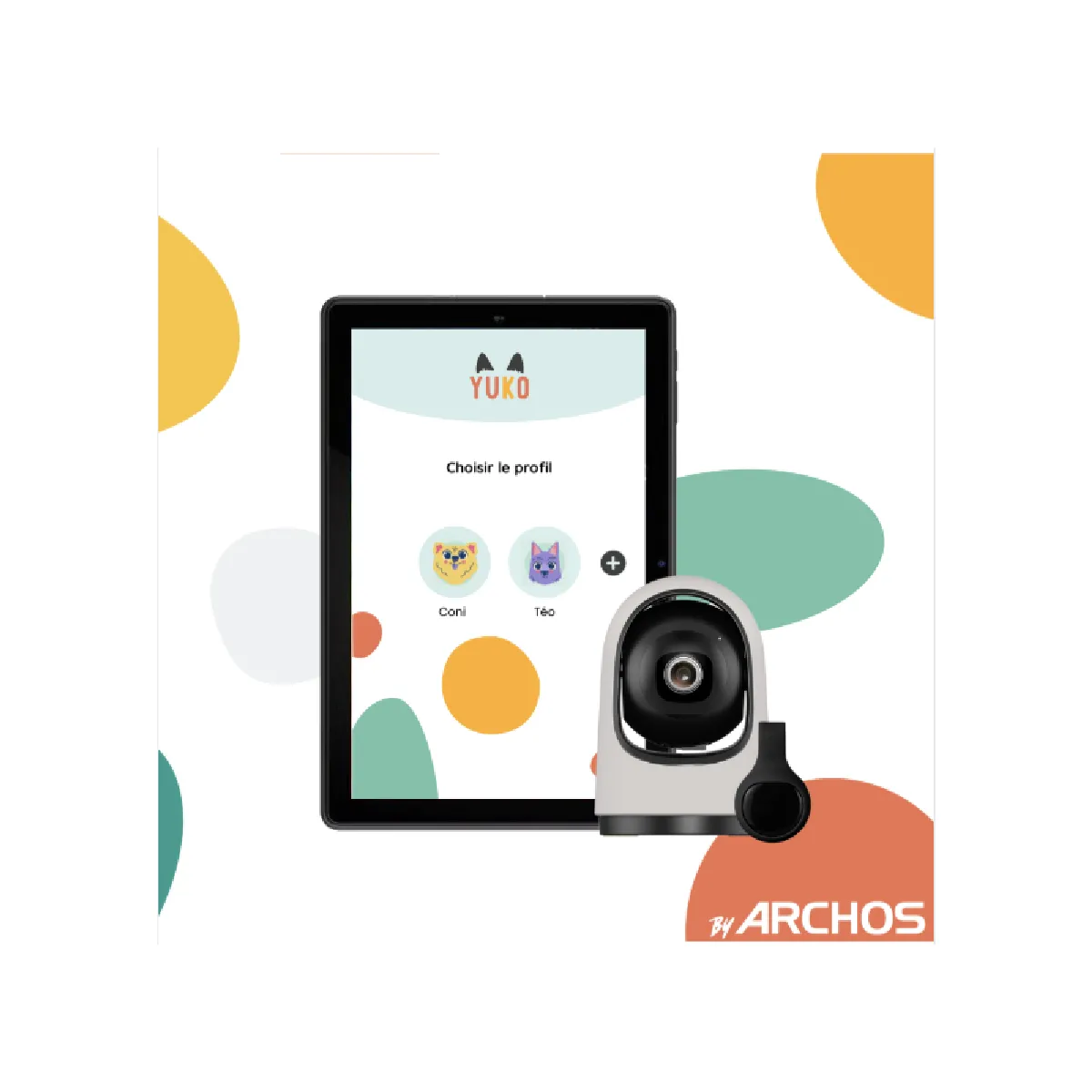 ARCHOS  Yuko 4G - Noir / gris fonc&eacute;