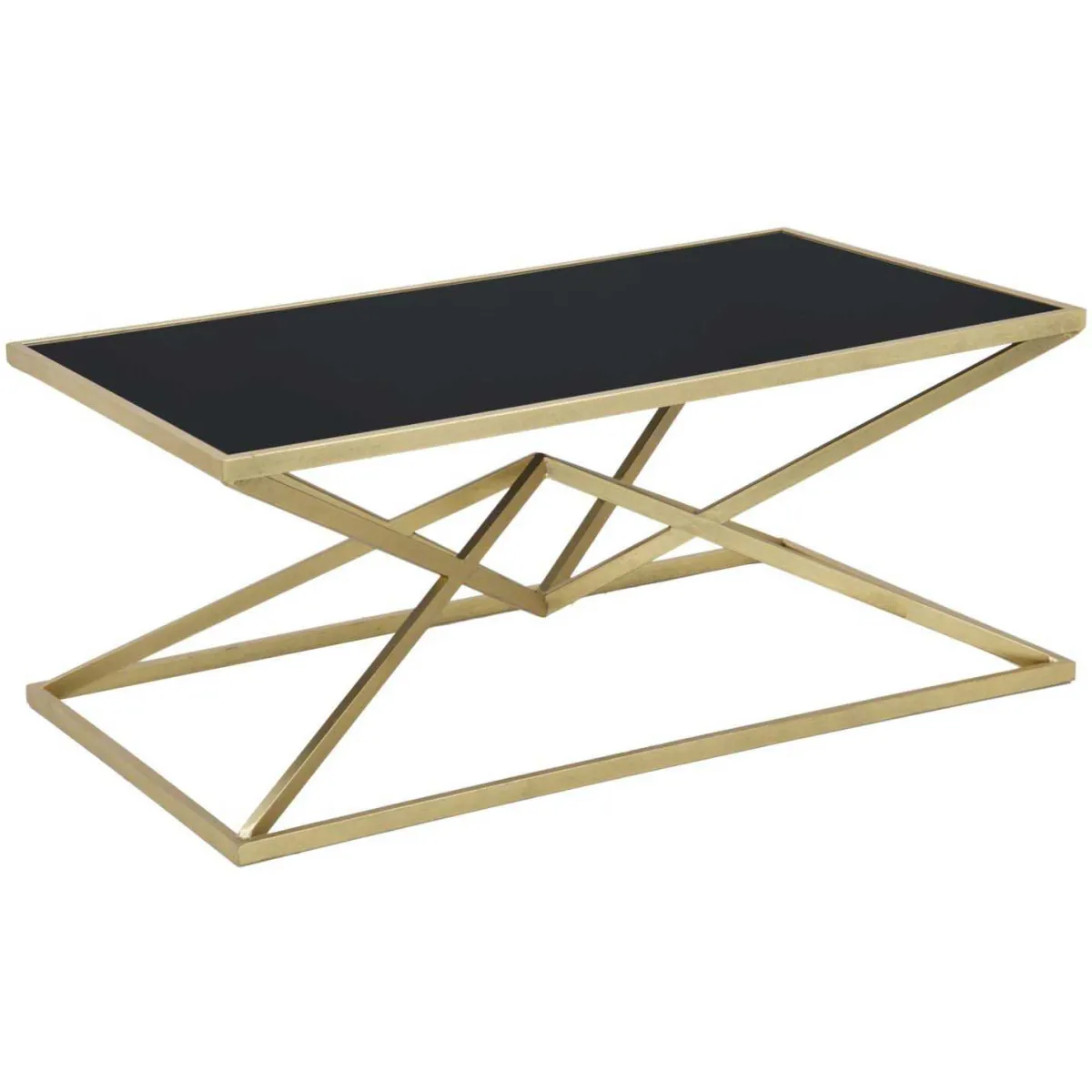 Meilleurs prix pour Table basse en métal Piramid 110 x 60 x 45 cm.