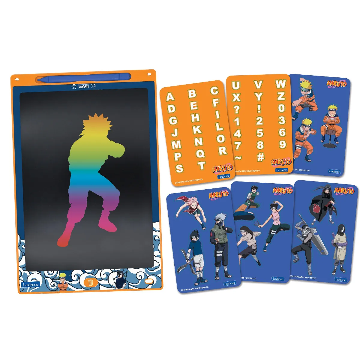 Lexibook Tablette à Dessins électronique multicolore Naruto
