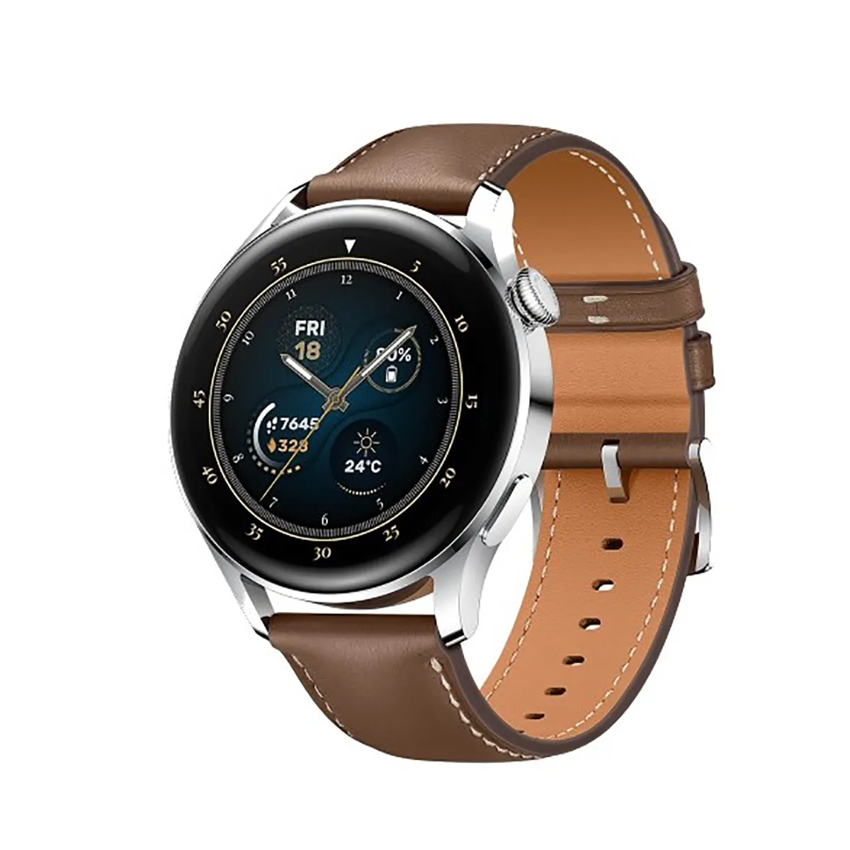 Huawei Montre Connectée Watch 3 Classic avec USB C 5V2A Écran Amoled
