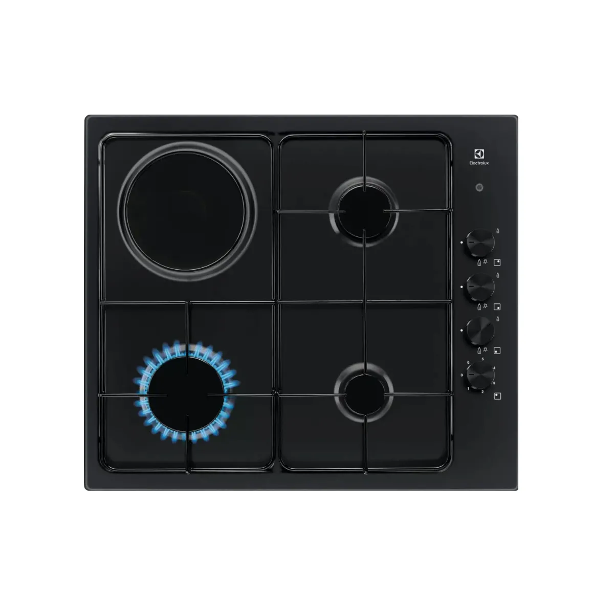 Table de cuisson mixte 4 feux EGL62821OB ELECTROLUX