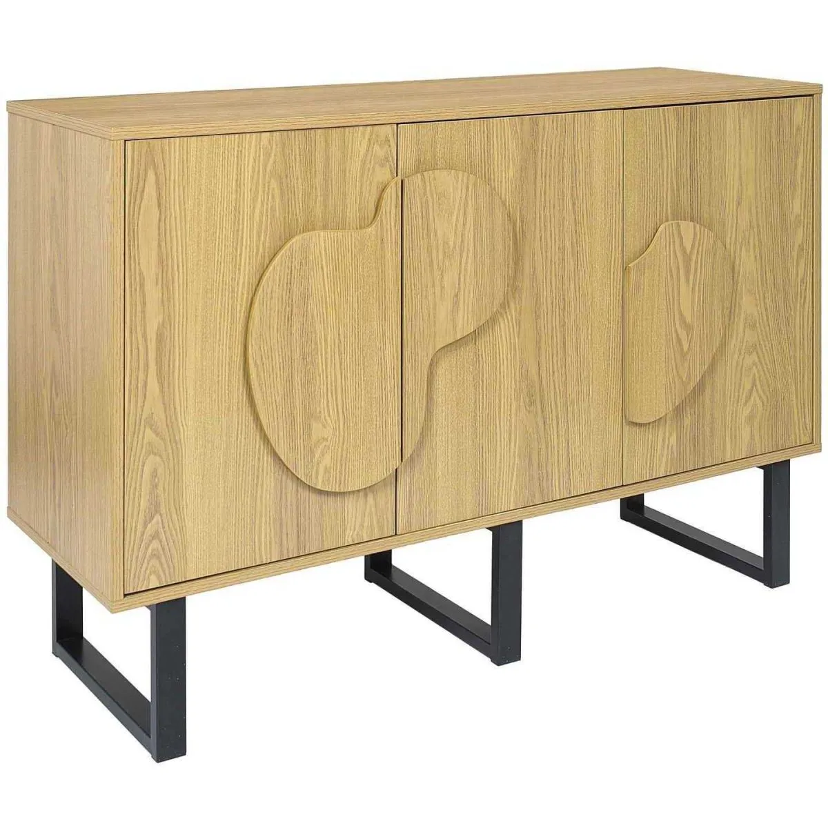 The home deco factory buffet Calypso - Noir The home deco factory buffet Calypso - Noir