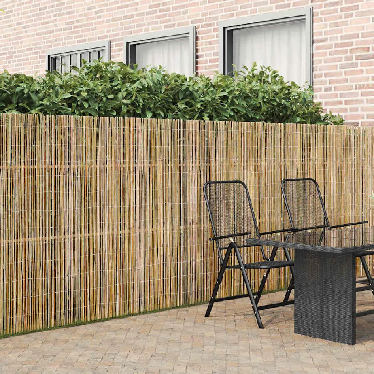vidaXL Clôture en bambou 500x150 cm
