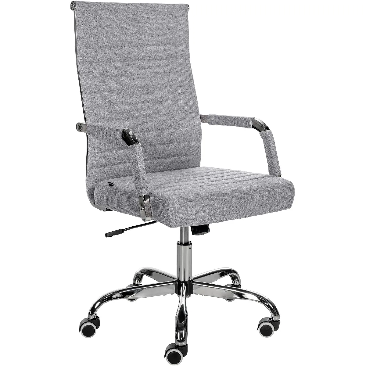 Chaise de bureau Amadora en tissu