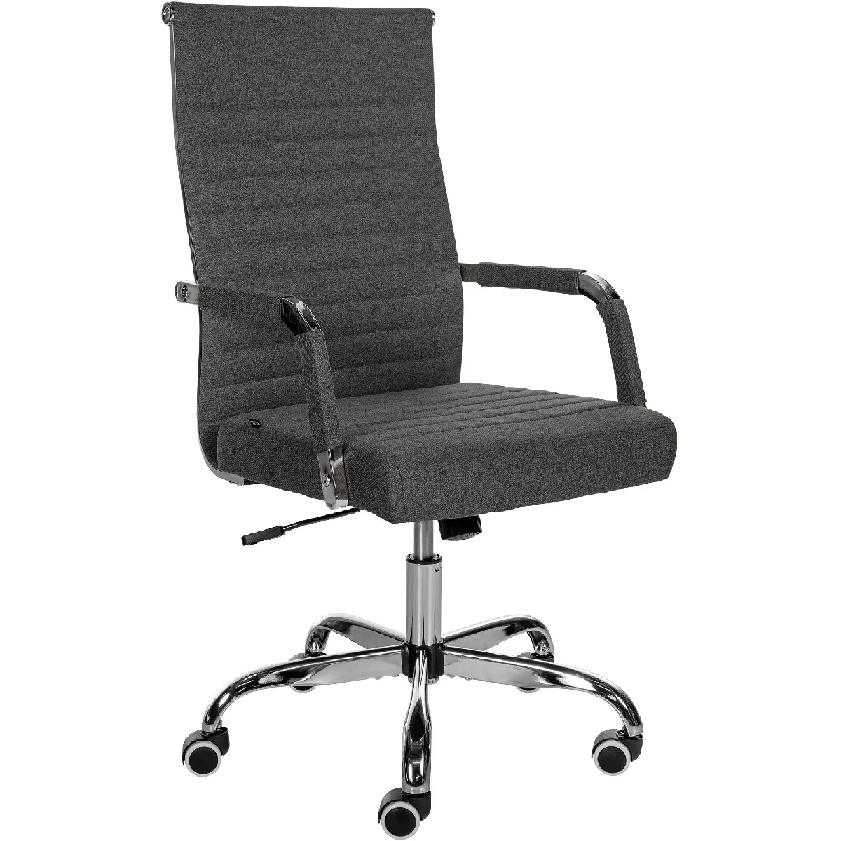 Chaise de bureau Amadora en tissu