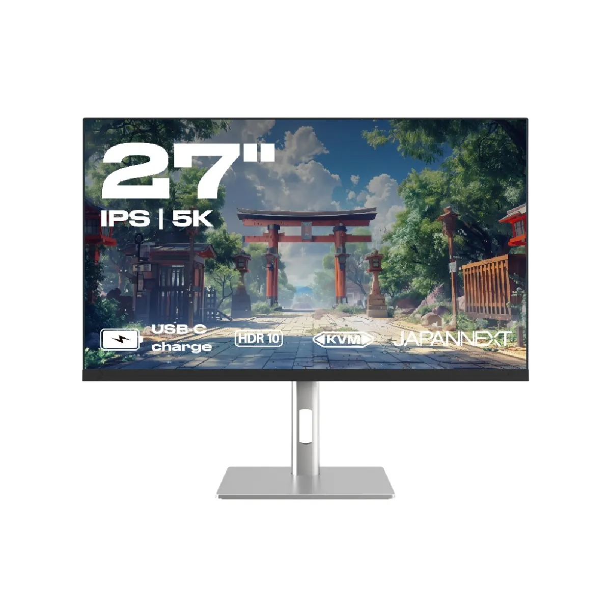 Japannext Noir Ecran Pc Jn-Ips275k-Hspc9 27" 5K Uhd - Image 4