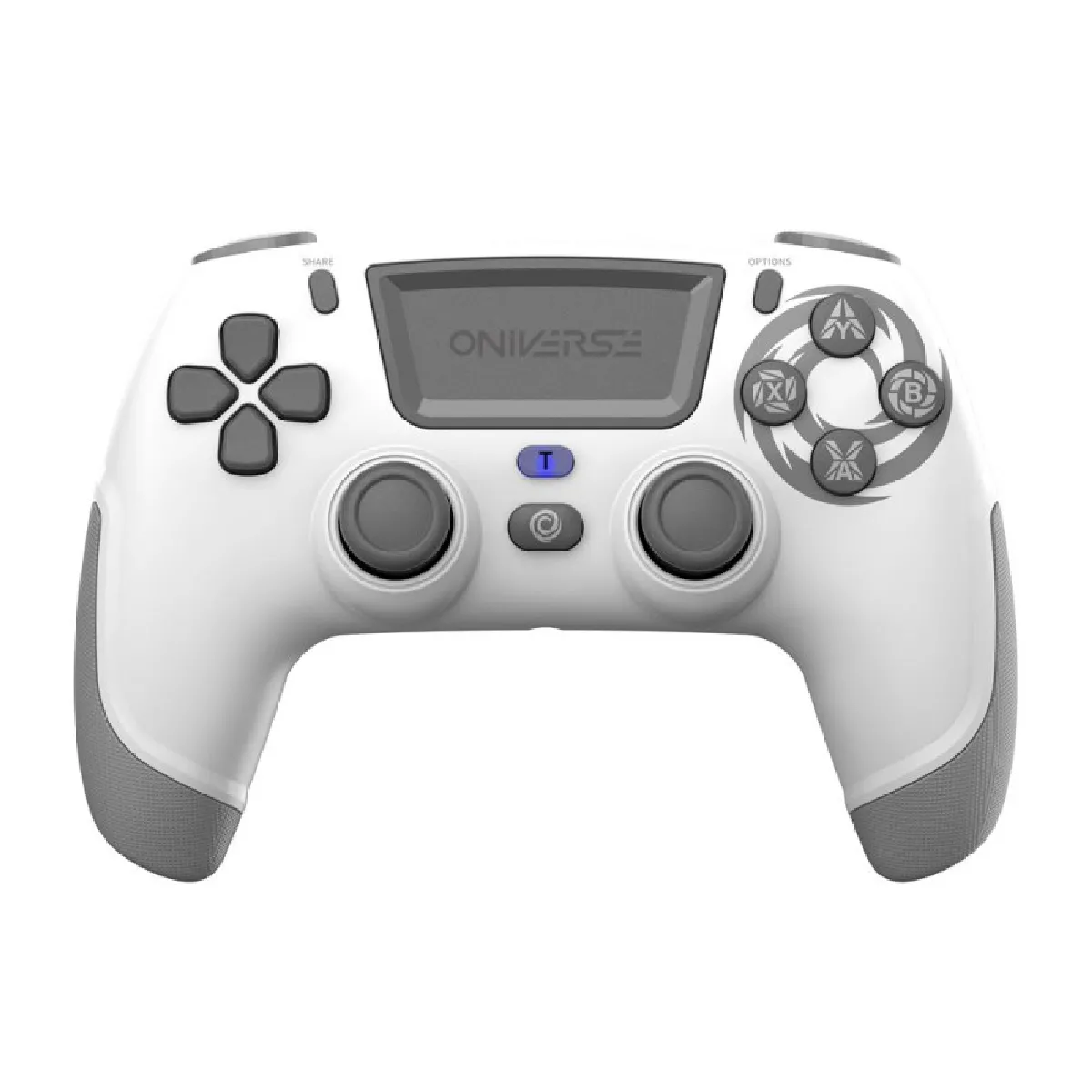Oniverse Blanc Manette Sans Fil Revolt Pour Ps4 Pc Et Mobile Bluetooth Lune