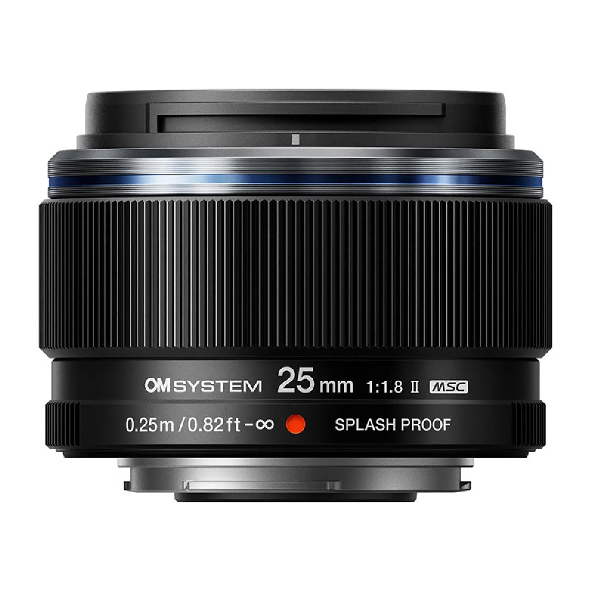 Om System Noir Objectif À Focale Fixe M.zuiko Digital 25 Mm F/1.8 Ii Pour Monture Micro 4/3 - Image 4