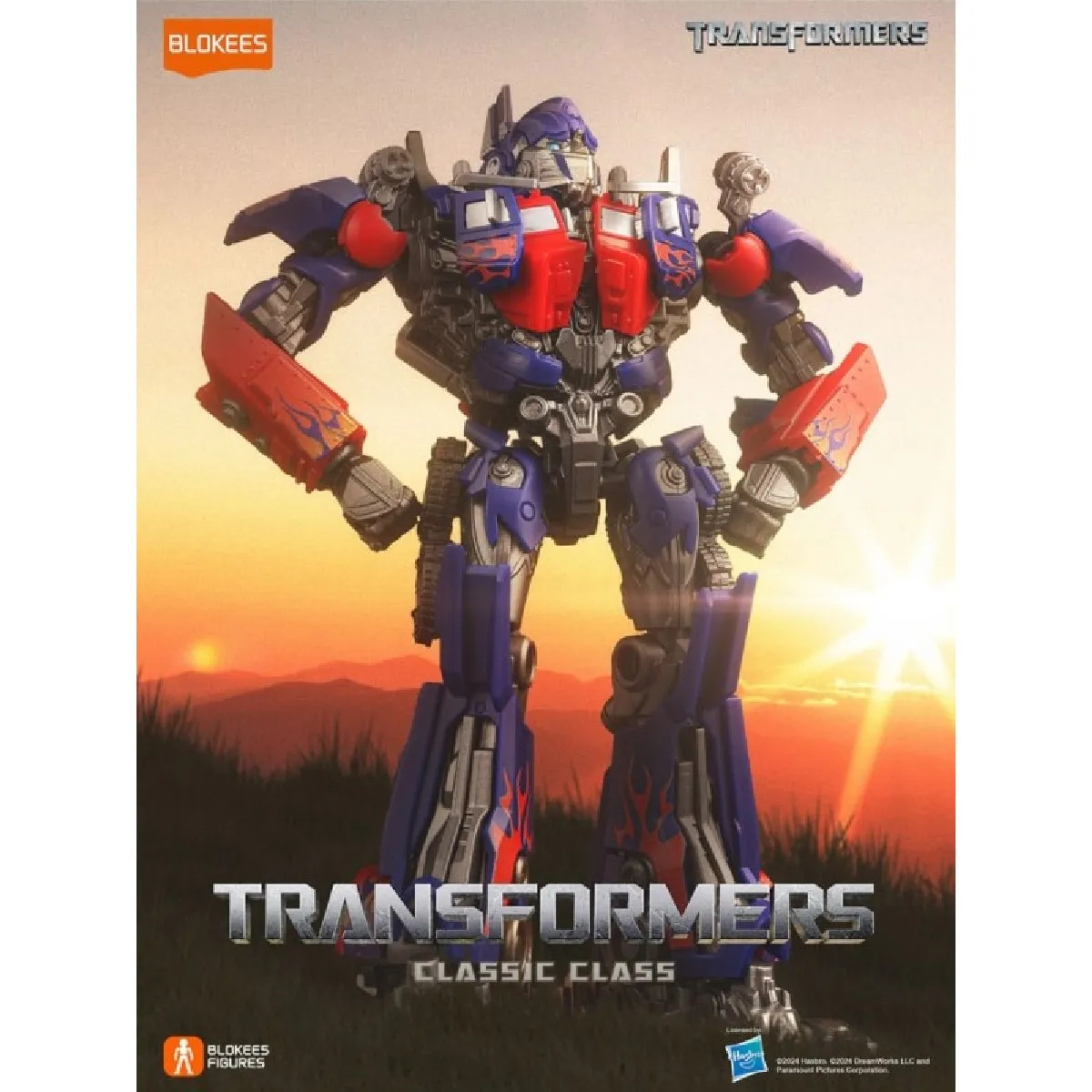 Blokees Multicolore Maquette Transformers Classic Class 09 Optimus Prime - Image 3