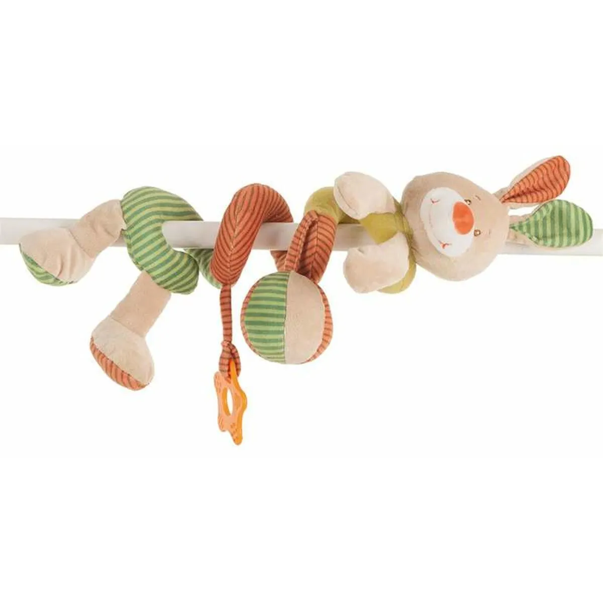 Jouet Peluche Multicouleur Spirale Lapin Chien - 22 cm Jouet Peluche Multicouleur Spirale Lapin Chien - 22 cm