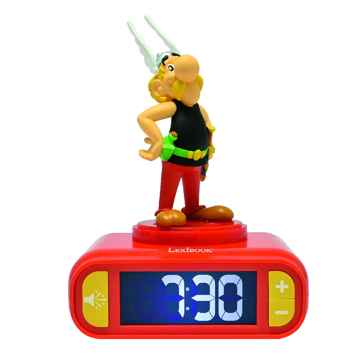 Réveil veilleuse digital LEXIBOOK Asterix 3D lumineux et sonore Enfant - vue 2