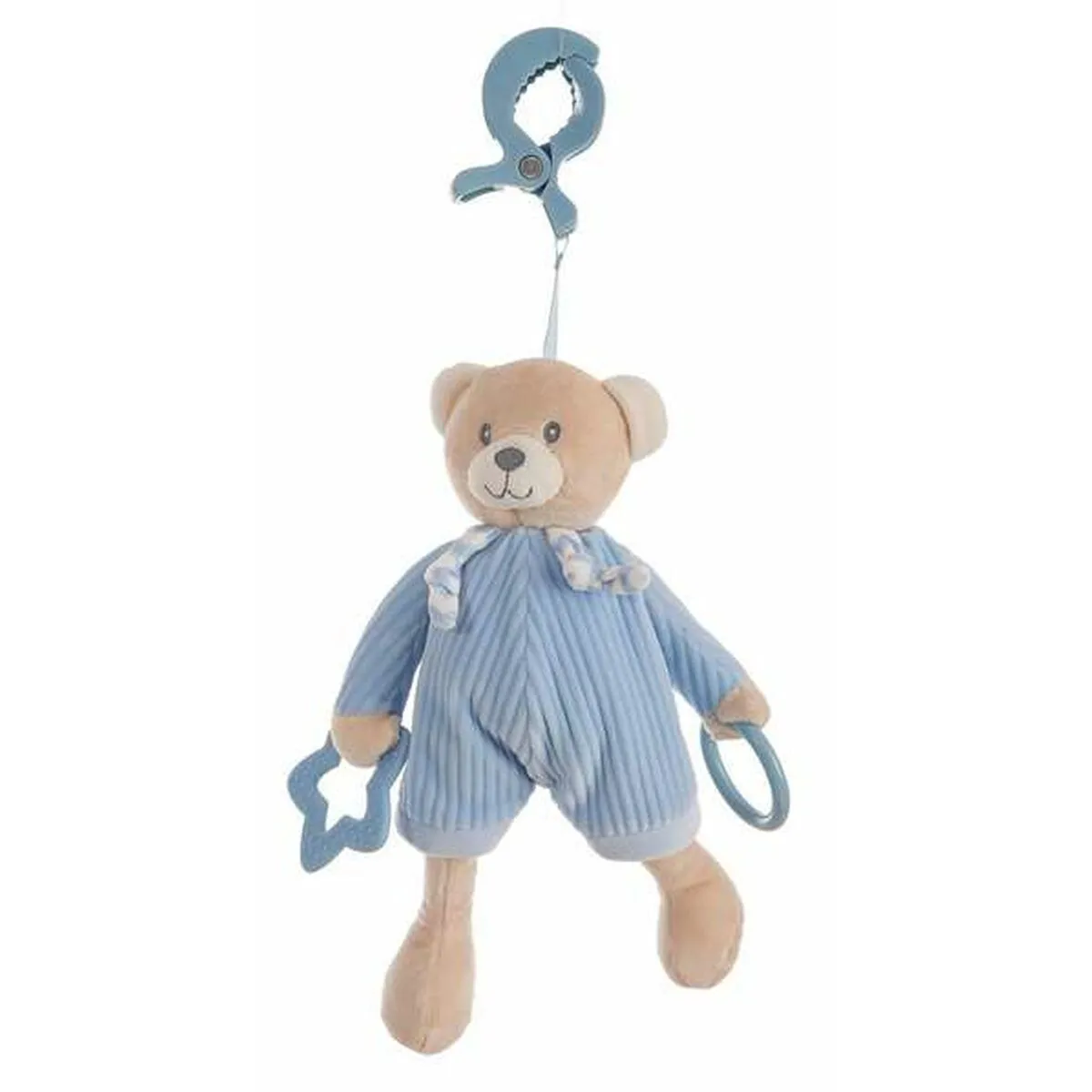 Bigbuy Peluche hochet ours - vue 1