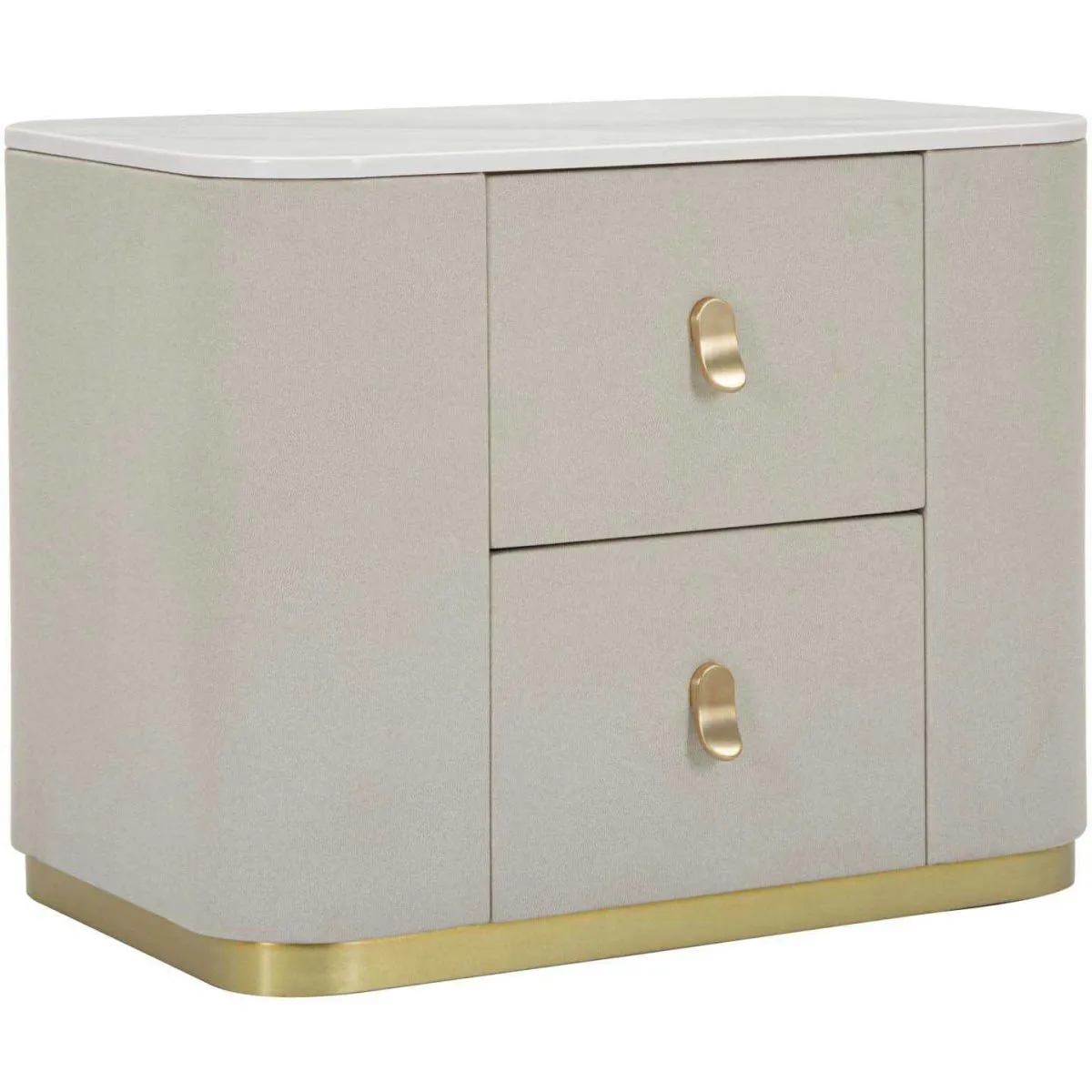 Mauro ferretti Commode bois métal - Crème Mauro ferretti Commode bois métal - Crème