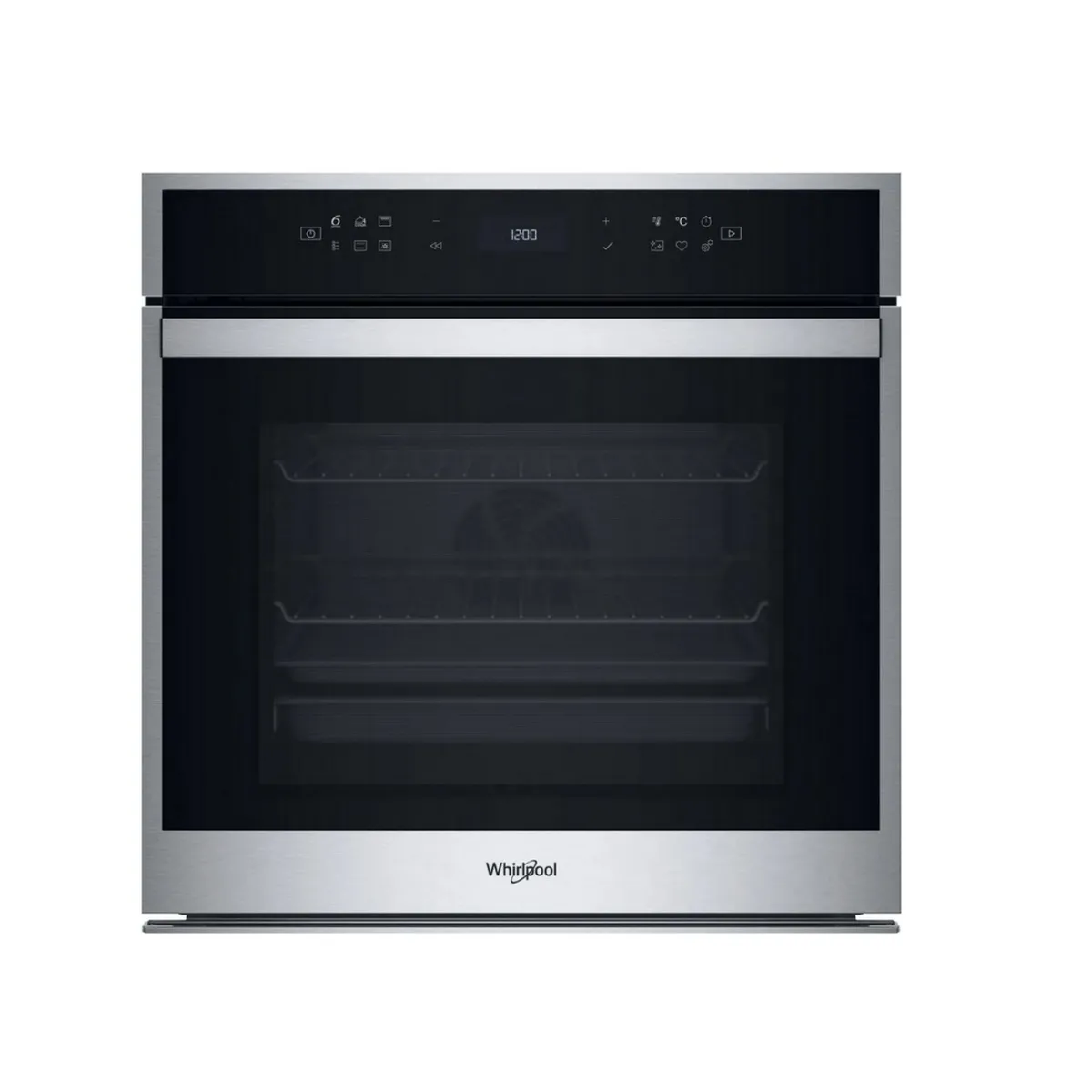 WHIRLPOOL Four pyrolyse 73 6e sens inox WOI68PT1SXAF - vue 4