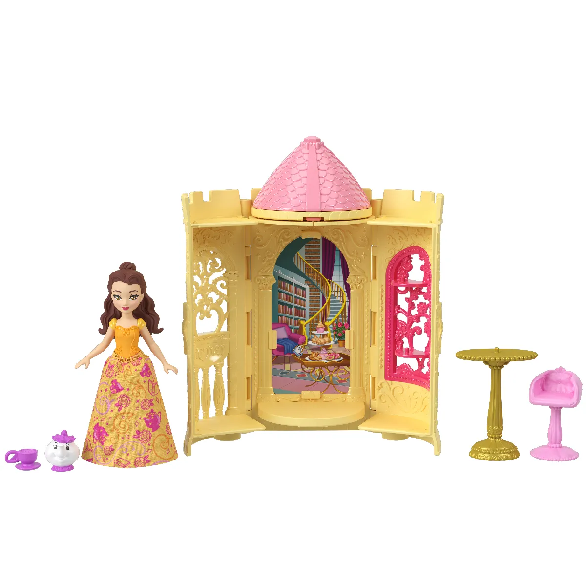Disney Princess Disney Coffret Tour Surprise Histoires à empiler avec poupée
