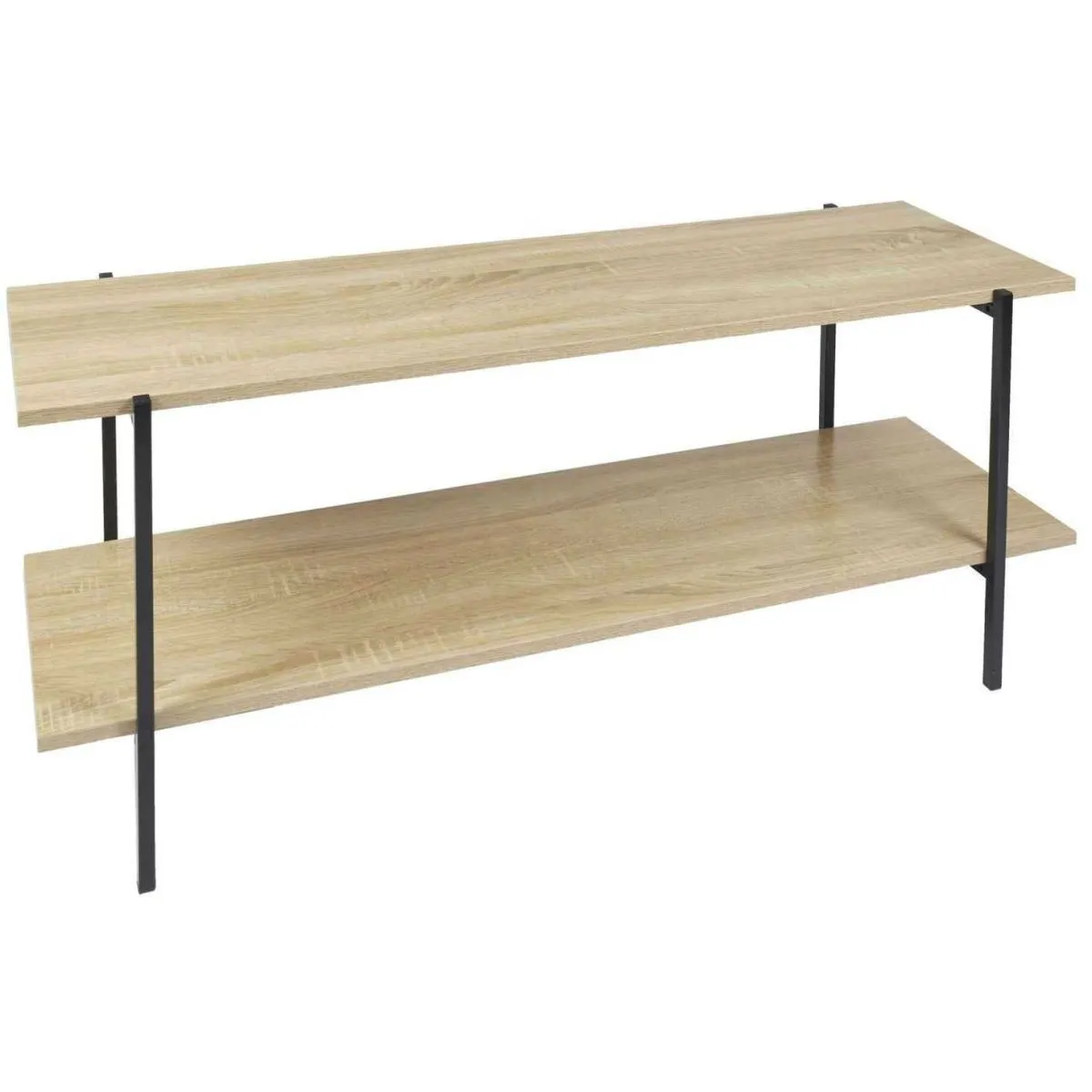 The Home Deco Factory Noir Meuble Tv Loka