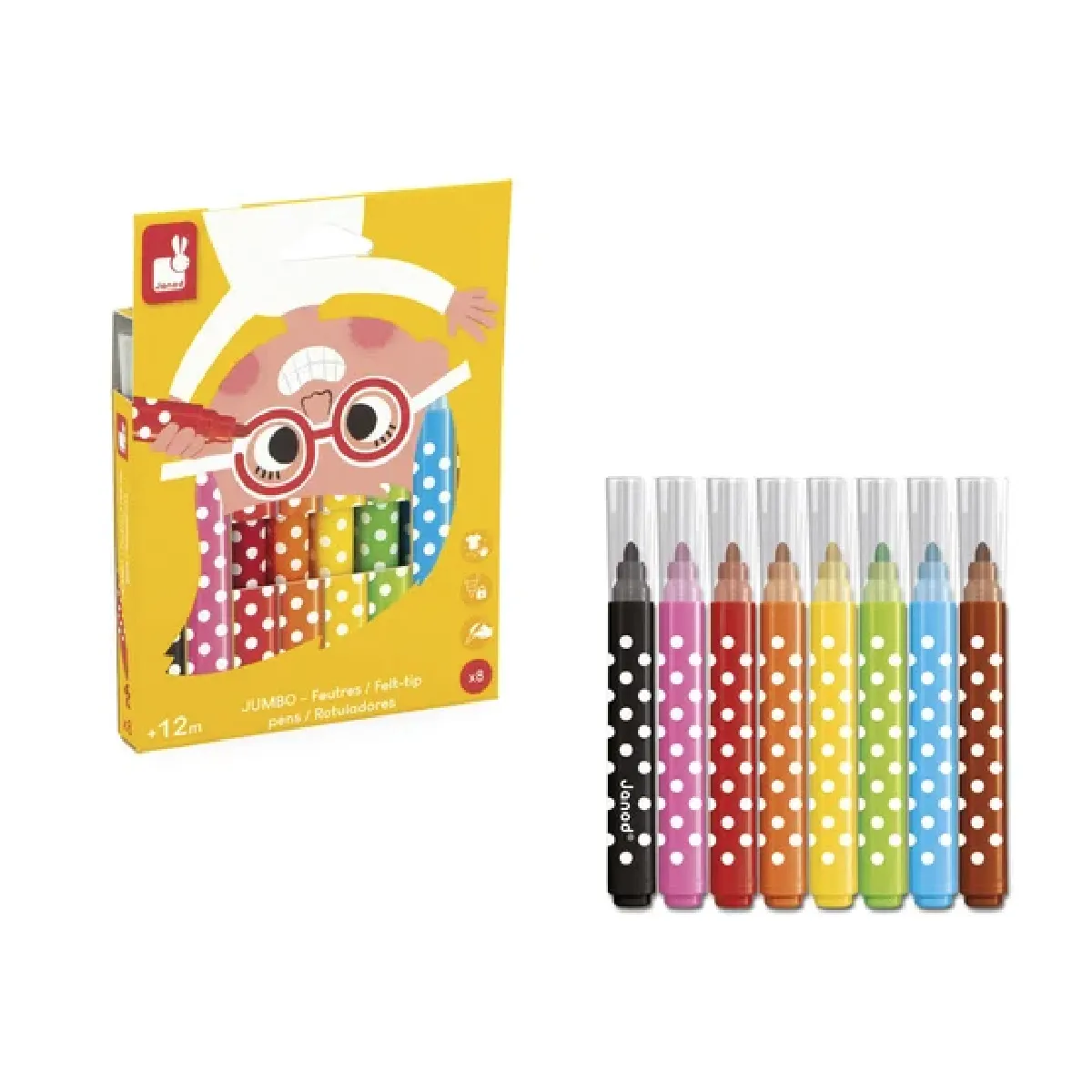 Lot de 8 feutres Jumbo - Image 2