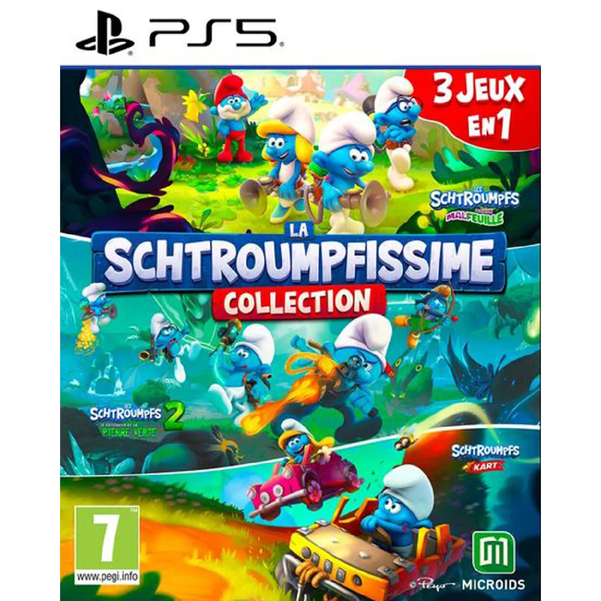 Microids La Schtroumpfissime Collection (3 Jeux En 1)