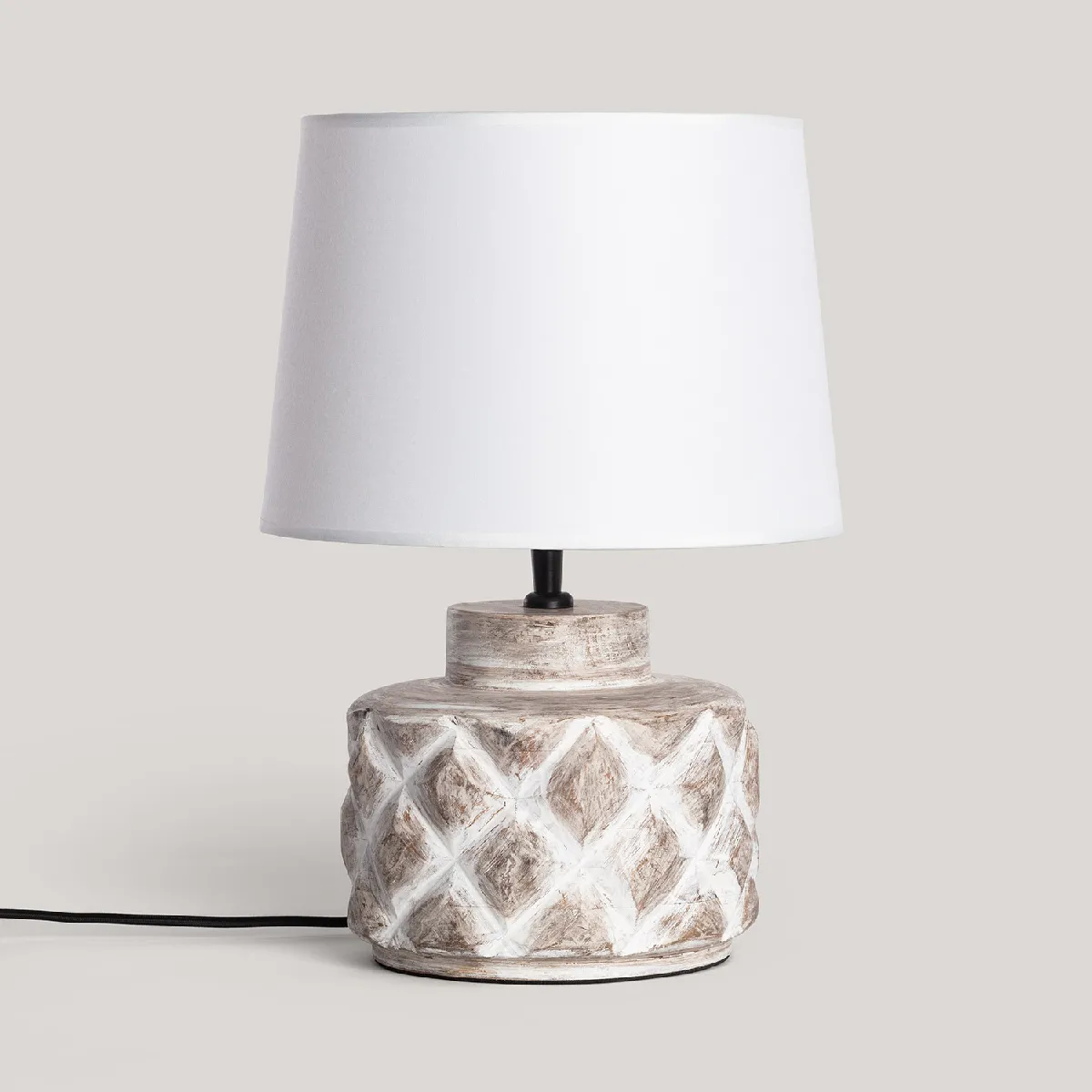 Iluzzia Lampe à poser Divya - Blanc Iluzzia Lampe à poser Divya - Blanc