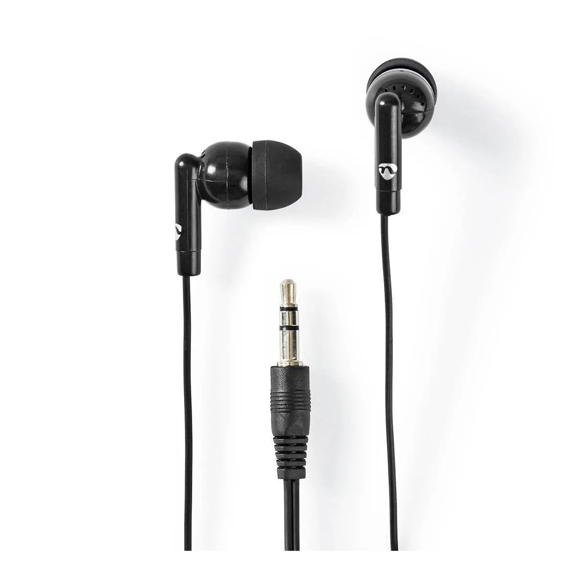 Nedis Noir Écouteurs Intra-Auriculaires