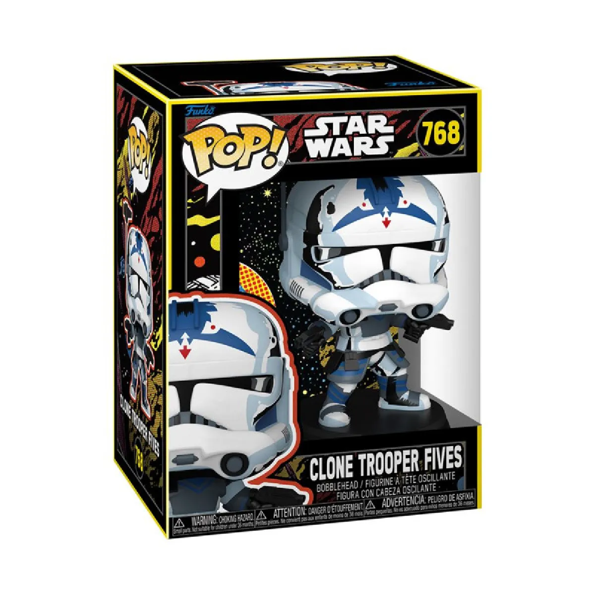 Figurine Funko Pop Star Wars Clone Trooper Fives