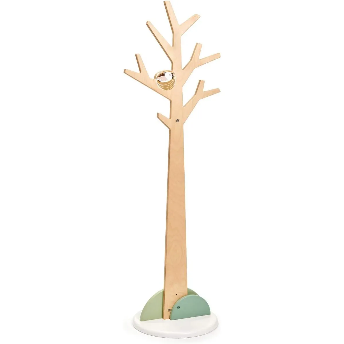Non Communiqué Beige Portemanteau Forêt Bois Naturel - Image 2