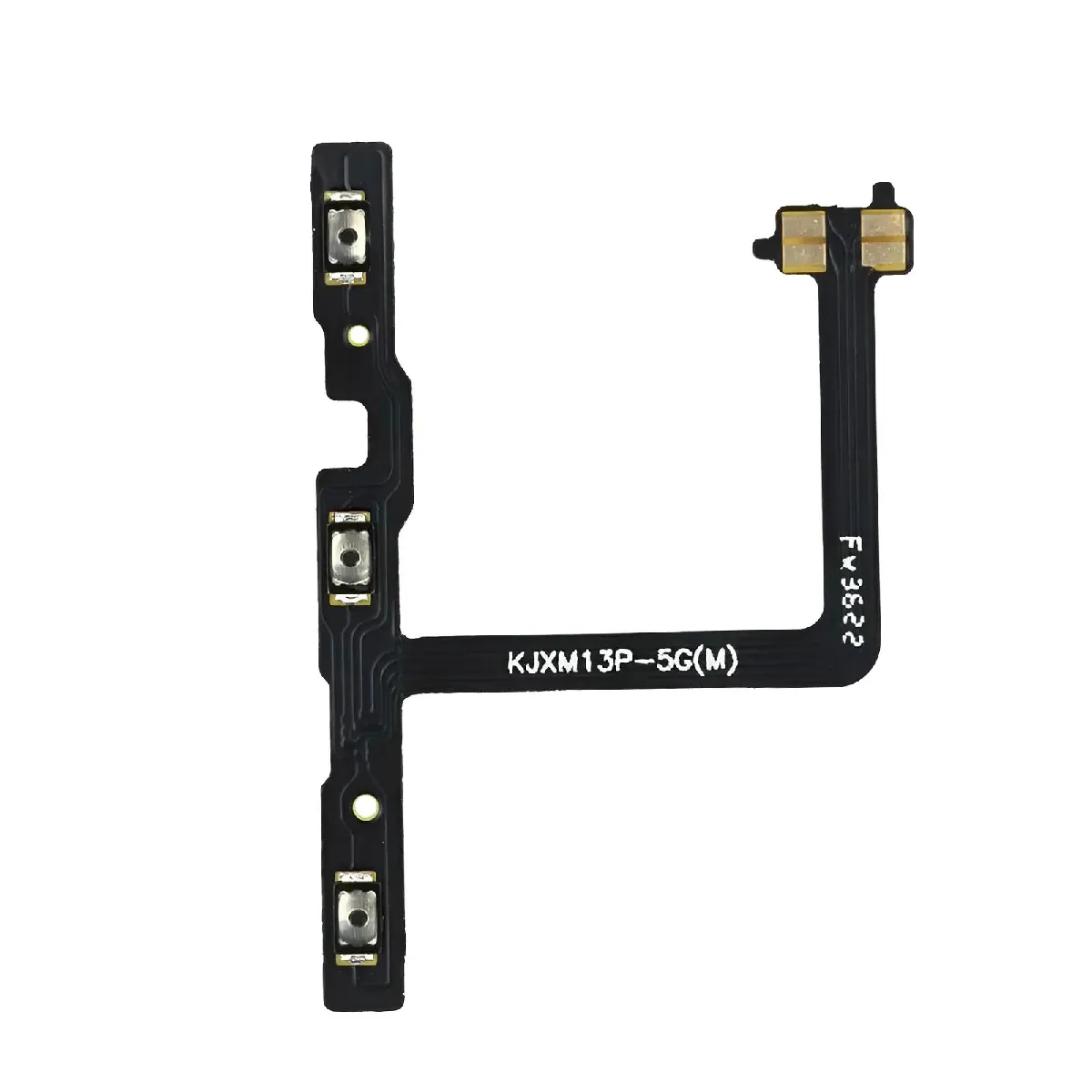 Avizar Noir Clappio Nappe Bouton Power Et Volume Pour Xiaomi 13 Pro