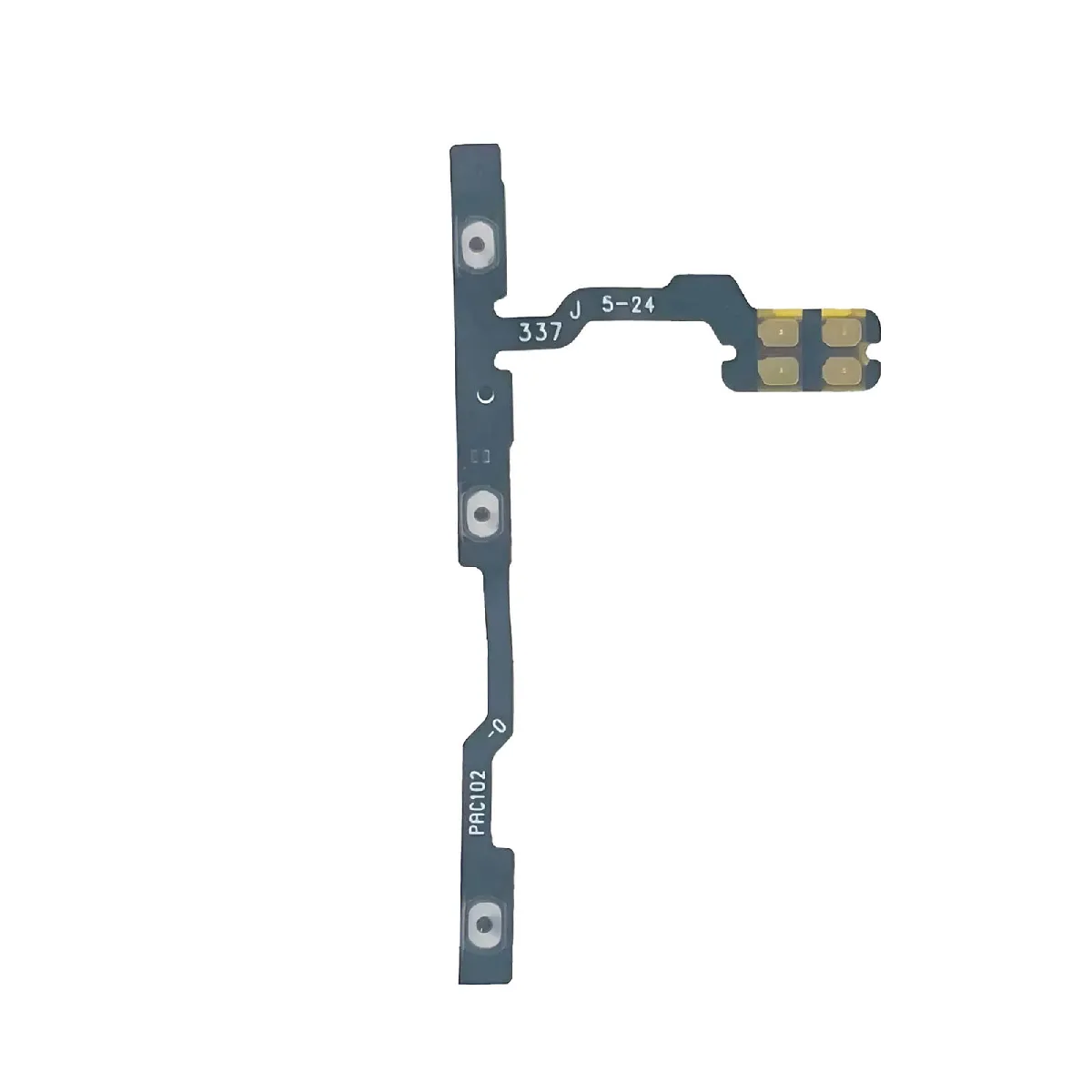 Avizar Noir Clappio Nappe Bouton Power Et Volume Pour Oppo A79