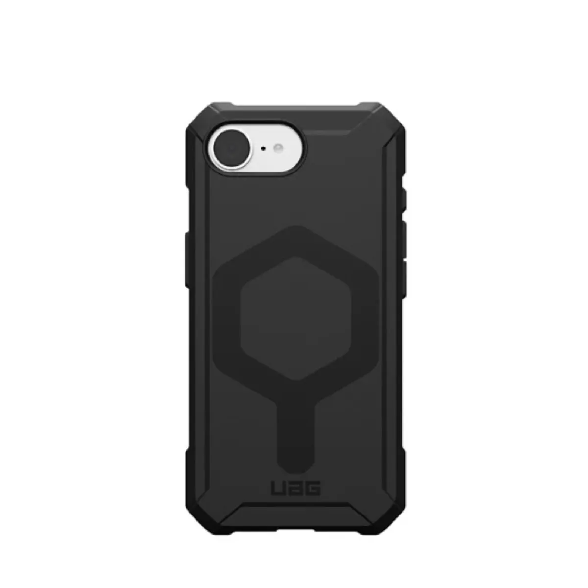 Uag Noir Coque Magsafe Pour Iphone 16E / 17E Série Essential Armor Antichoc Renforcé