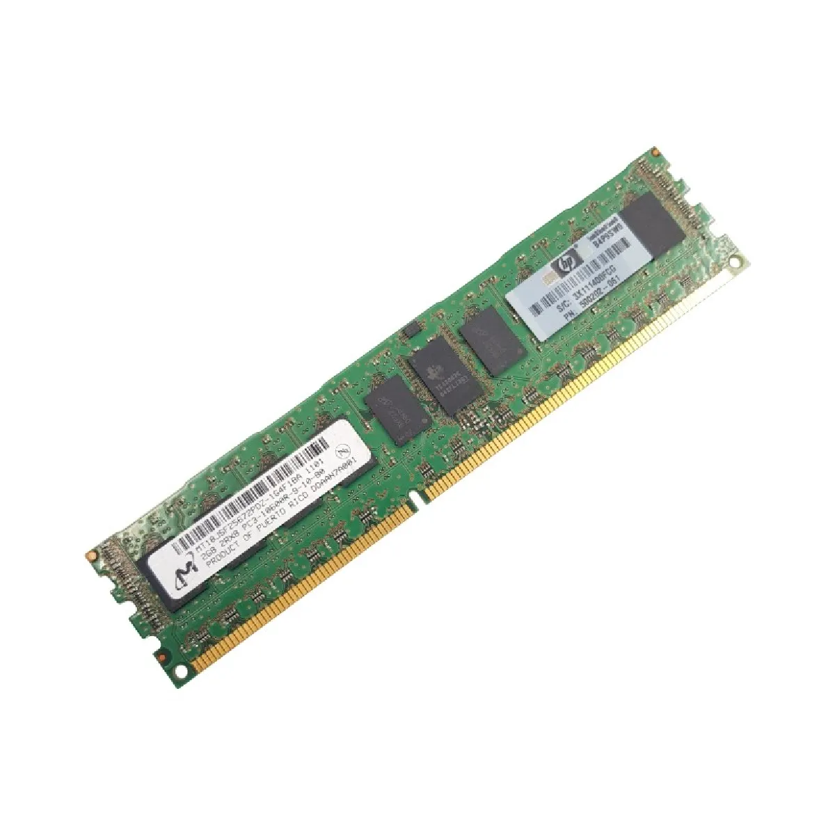 2Go RAM DDR3 MT18JSF25672PDZ 1G4F1 DIMM PC3 2Rx8 Très bon état - vue 2