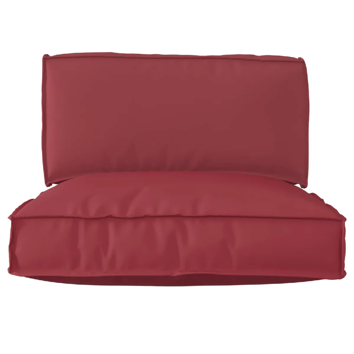 vidaXL Set de Coussins de Palette en 2 Pièces en Tissu Oxford - vue 4