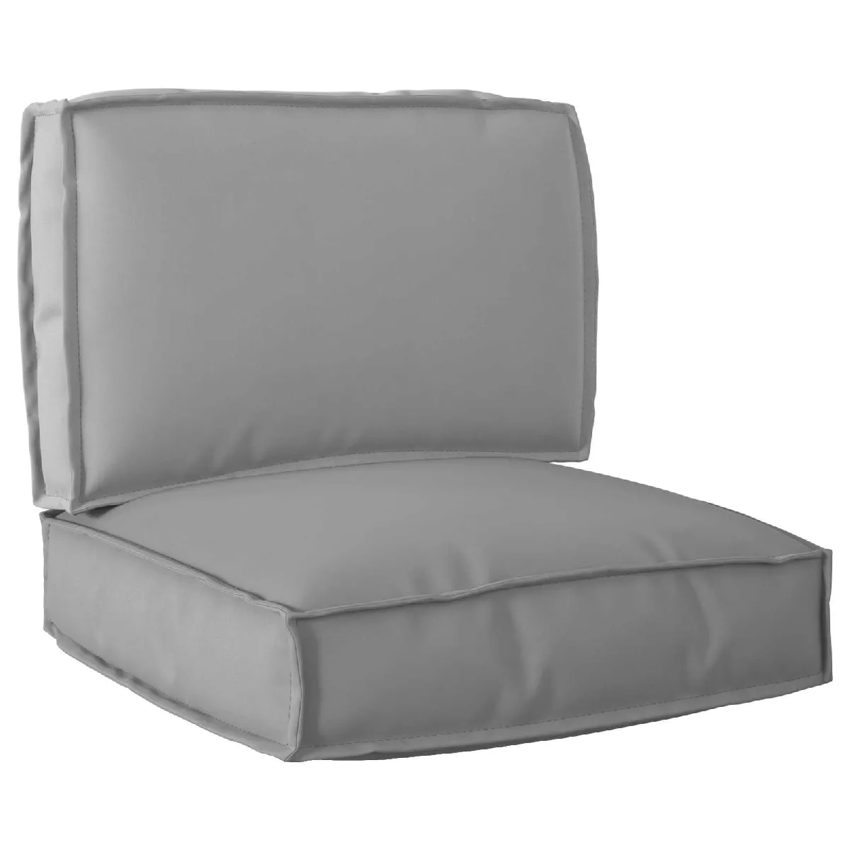 vidaXL Set de Coussins de Palette en 2 Pièces en Tissu Oxford - vue 7