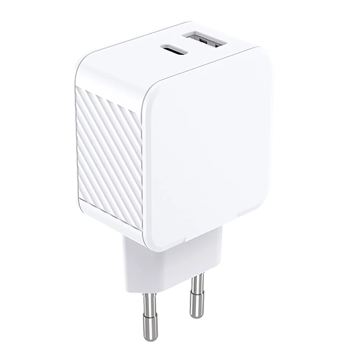 Bigben Blanc Connected Chargeur Usb-A/Usb-C 65W Pd