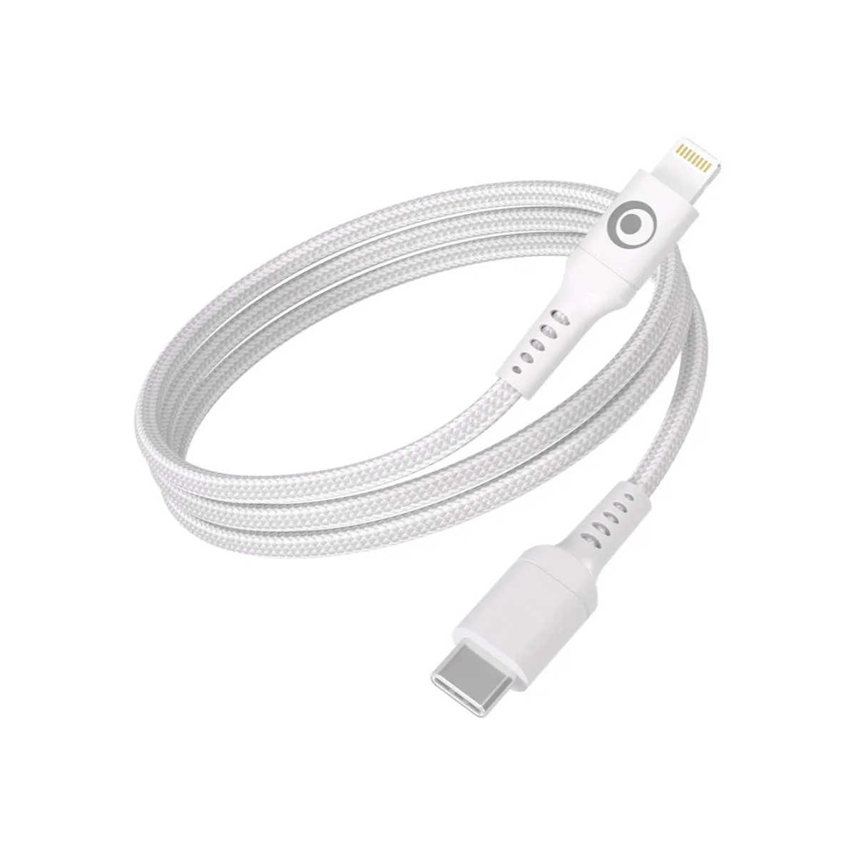 Bigben Blanc Connected Câble Usb-C/Lightning 3A 60W