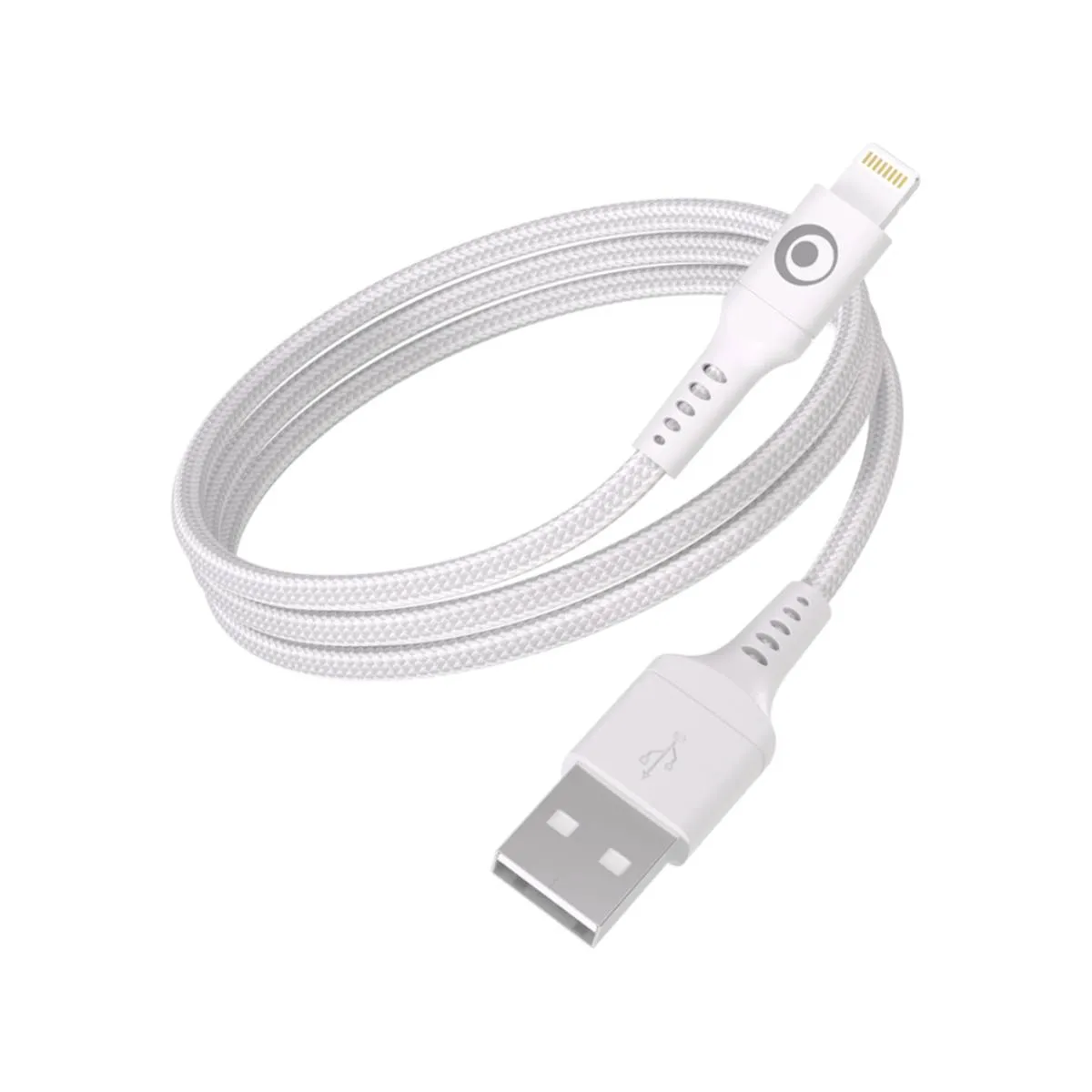 Bigben Blanc Connected Câble Usb-A/Lightning 2.4A