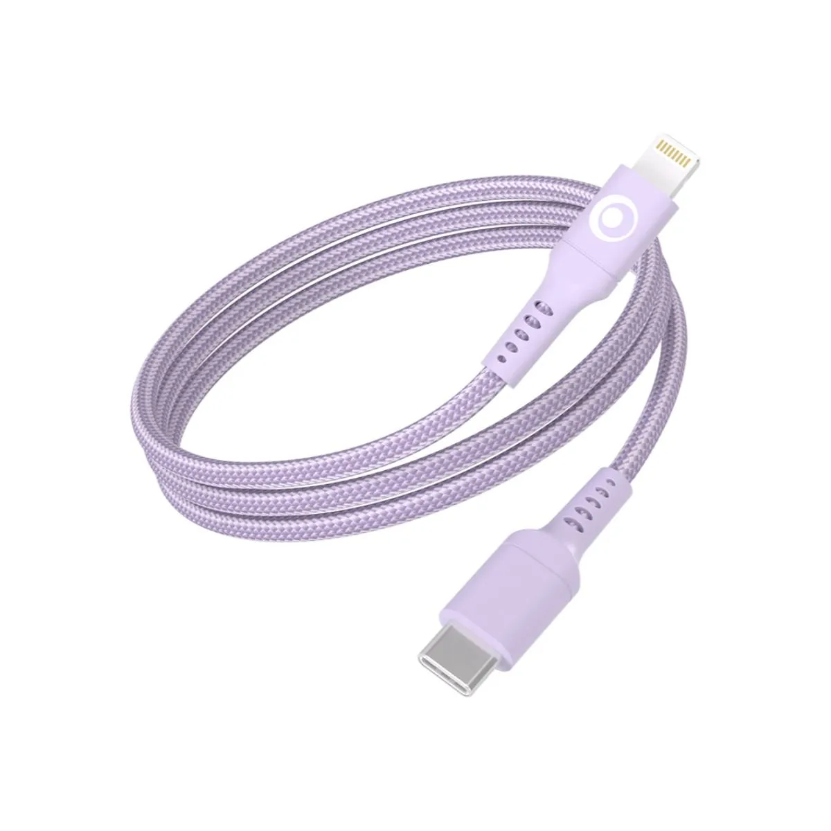 Bigben Violet Connected Câble Usb-C/Lightning 3A 60W