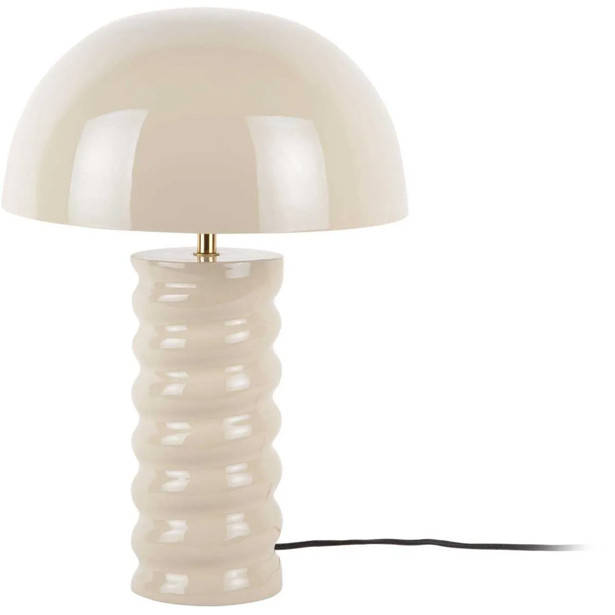 Lampe à poser Gracio gris.