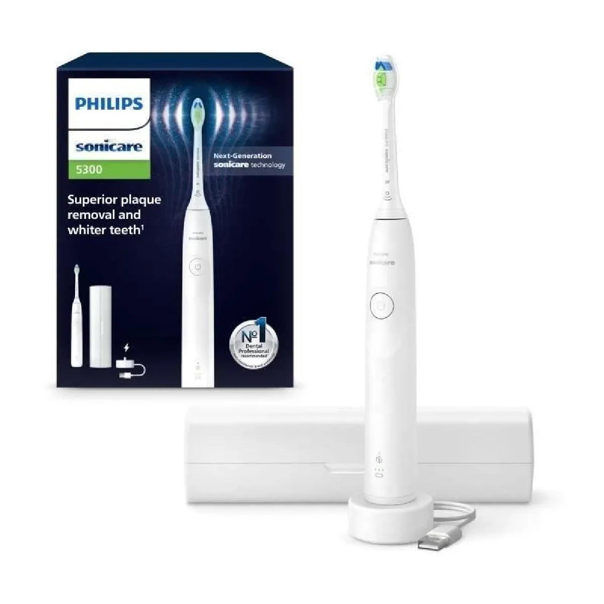 Brosse à dents PHILIPS HX710802 Sonicare Serie 5300 Eléctrique