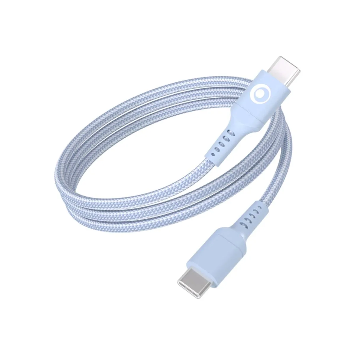 Bigben Bleu Connected Câble De Charge Et Transfert Usb-C/Usb-C 3A Power Delivery 60W 1.2M