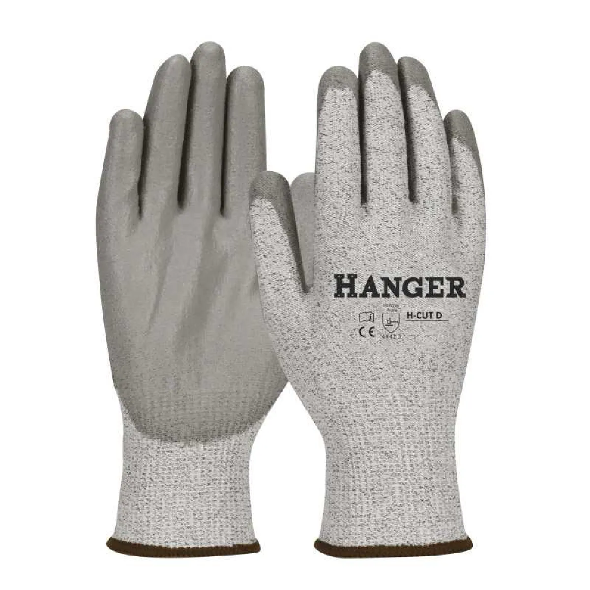 Hanger - Gants de travail H-Cut - Taille 08 - Gris - Image 3