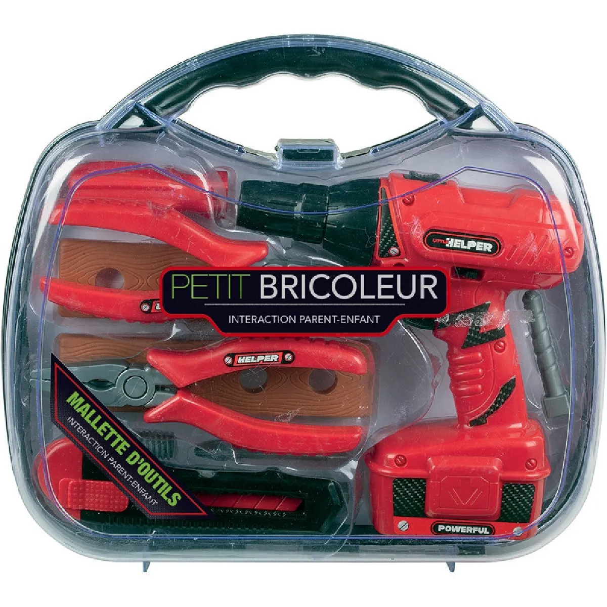 Wdk Partner Rouge Mallette De Bricolage Perceuse - Image 2