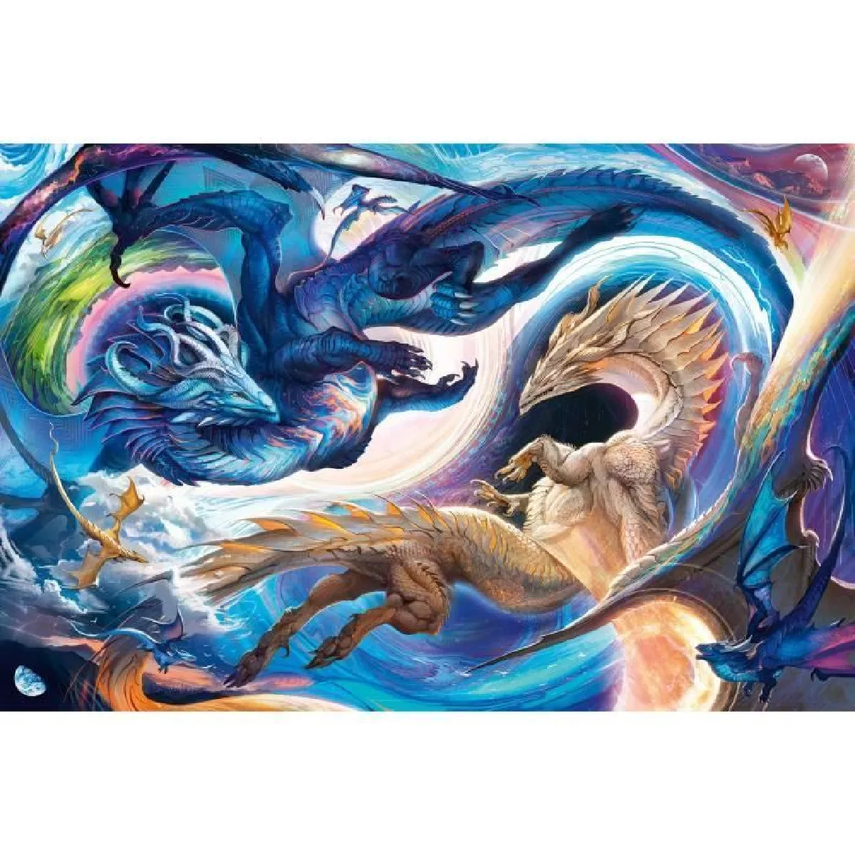 Puzzle 5000 pièces : Dragons de jour et de Ravensburger France