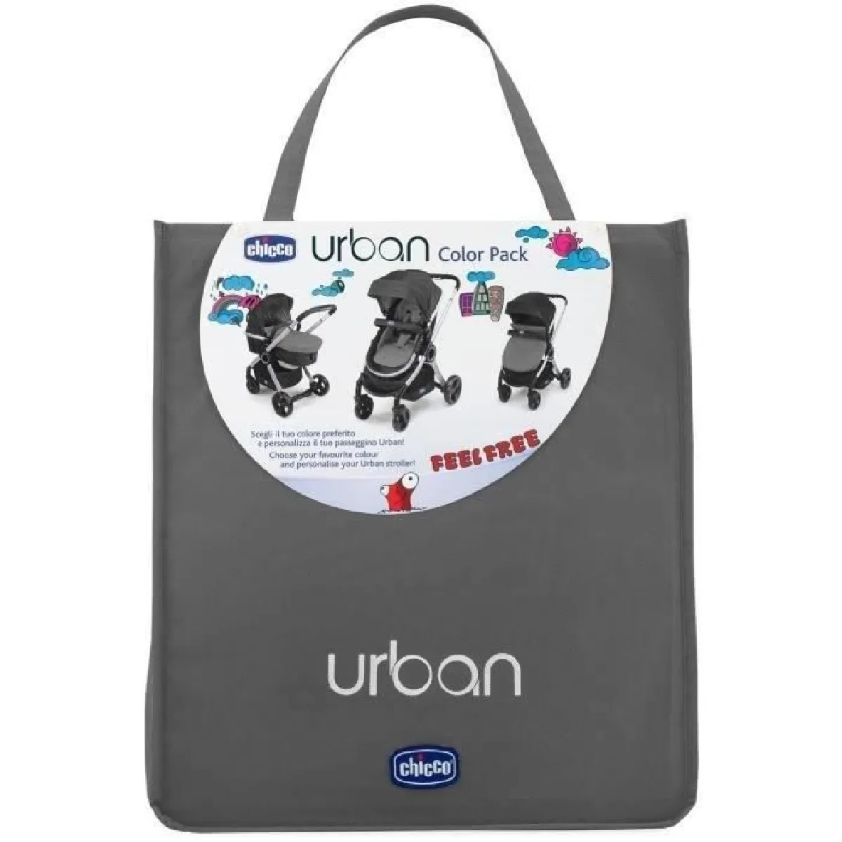 Chicco pack accessoires poussette – Anthracite